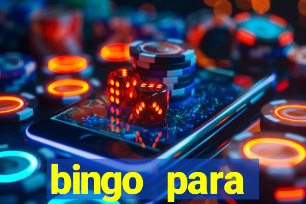 bingo para despedida de solteira para imprimir